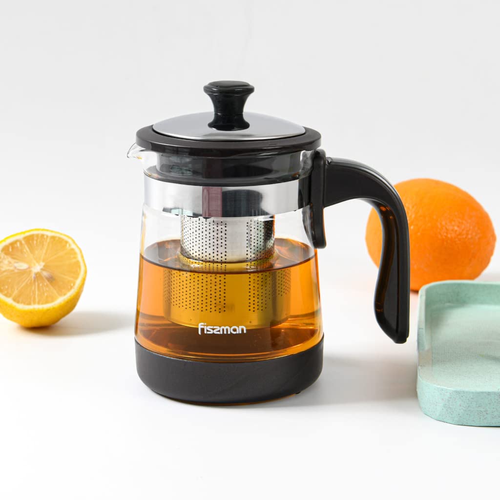Tetera De Vidrio Con Infusor 950 Ml - Fissman